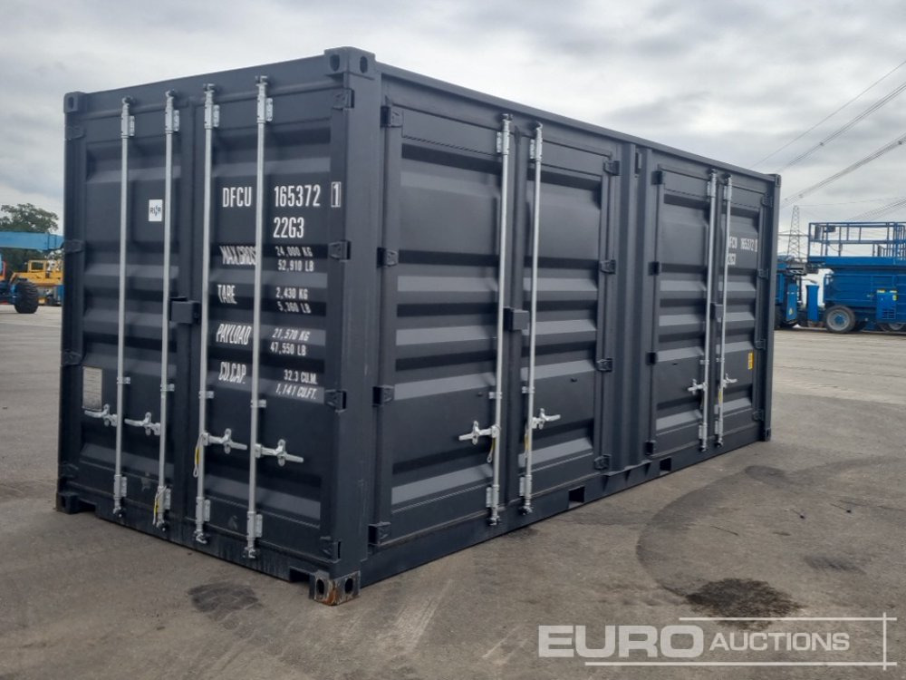 20' x 8' Container, 2 Side Doors, 1 End Door (Cannot Be Reconsigned) - Yük konteyner: fotoğraf 1 20' x 8' Container, 2 Side Doors, 1 End Door (Cannot Be Reconsigned) - Yük konteyner: fotoğraf 1