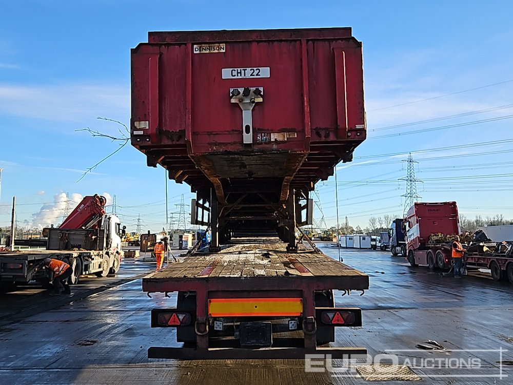 2006 Dennison Trailers Tri Axle Flatbed Trailer (3 of) - Açık/ Sal dorse: fotoğraf 5 2006 Dennison Trailers Tri Axle Flatbed Trailer (3 of) - Açık/ Sal dorse: fotoğraf 5