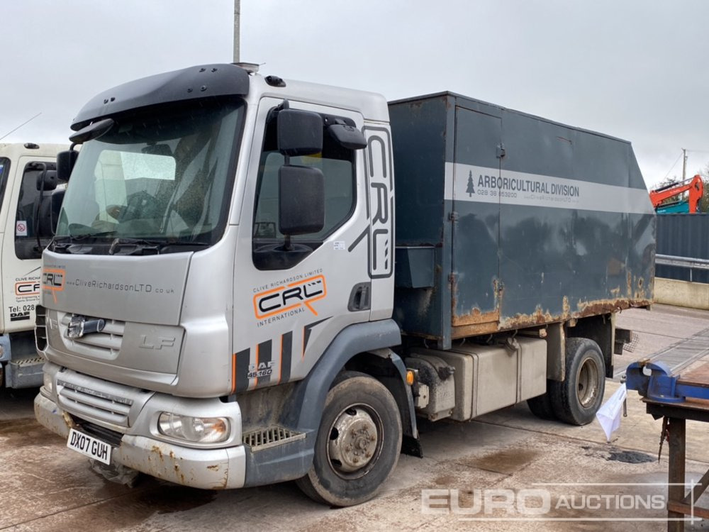 2007 DAF LF45-160 - Damperli kamyon: fotoğraf 1 2007 DAF LF45-160 - Damperli kamyon: fotoğraf 1