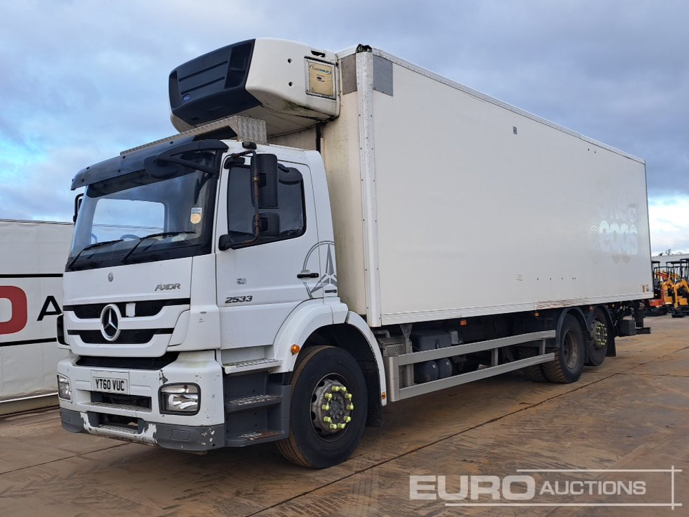 2010 Mercedes Axor 2533 - Refrijeratör kamyon: fotoğraf 1 2010 Mercedes Axor 2533 - Refrijeratör kamyon: fotoğraf 1