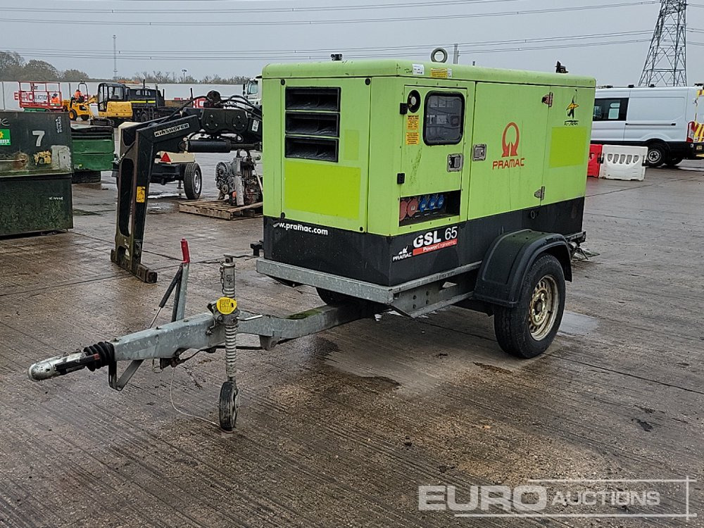 2010 Pramac GSL65 - Elektrikli jeneratör: fotoğraf 1 2010 Pramac GSL65 - Elektrikli jeneratör: fotoğraf 1