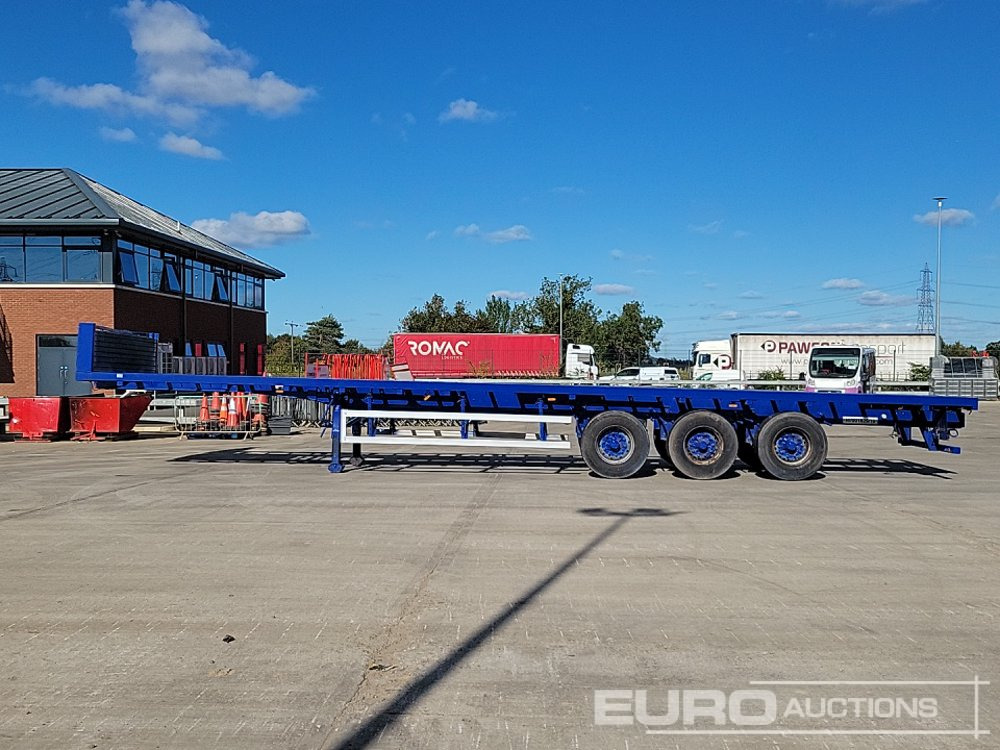 2010 SDC Tri Axle Flat Bed Trailer - Açık/ Sal dorse: fotoğraf 2 2010 SDC Tri Axle Flat Bed Trailer - Açık/ Sal dorse: fotoğraf 2
