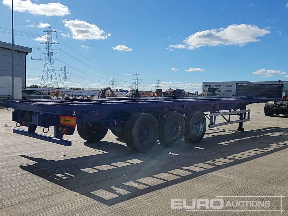 2010 SDC Tri Axle Flat Bed Trailer - Açık/ Sal dorse: fotoğraf 5 2010 SDC Tri Axle Flat Bed Trailer - Açık/ Sal dorse: fotoğraf 5