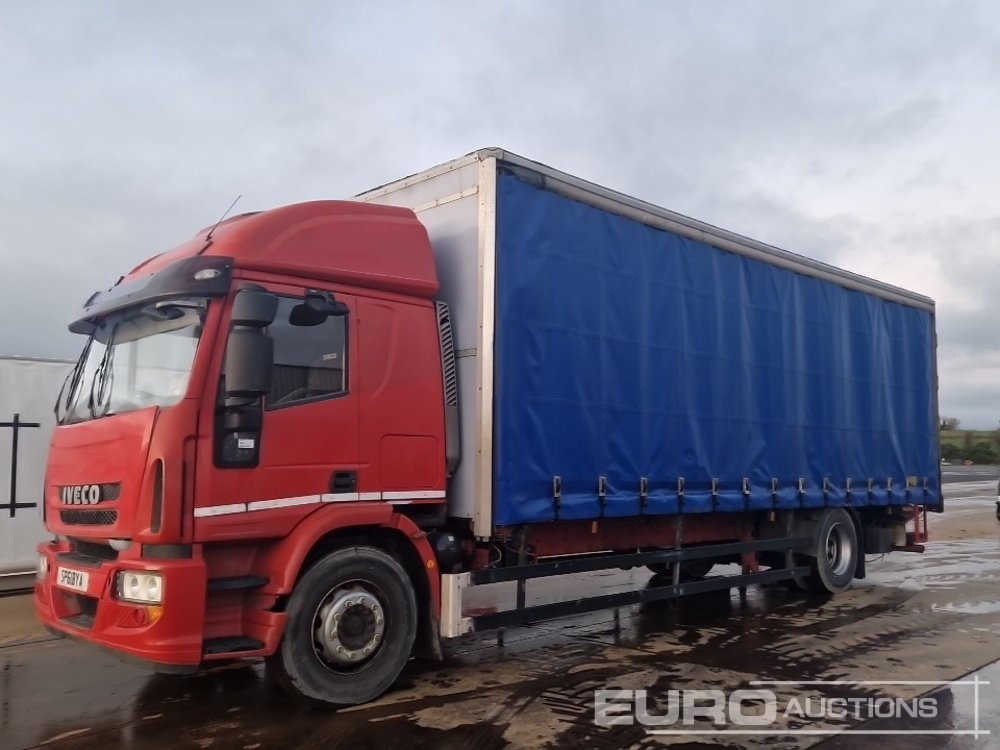 2011 Iveco ML180E25 - Tenteli kamyon: fotoğraf 1 2011 Iveco ML180E25 - Tenteli kamyon: fotoğraf 1