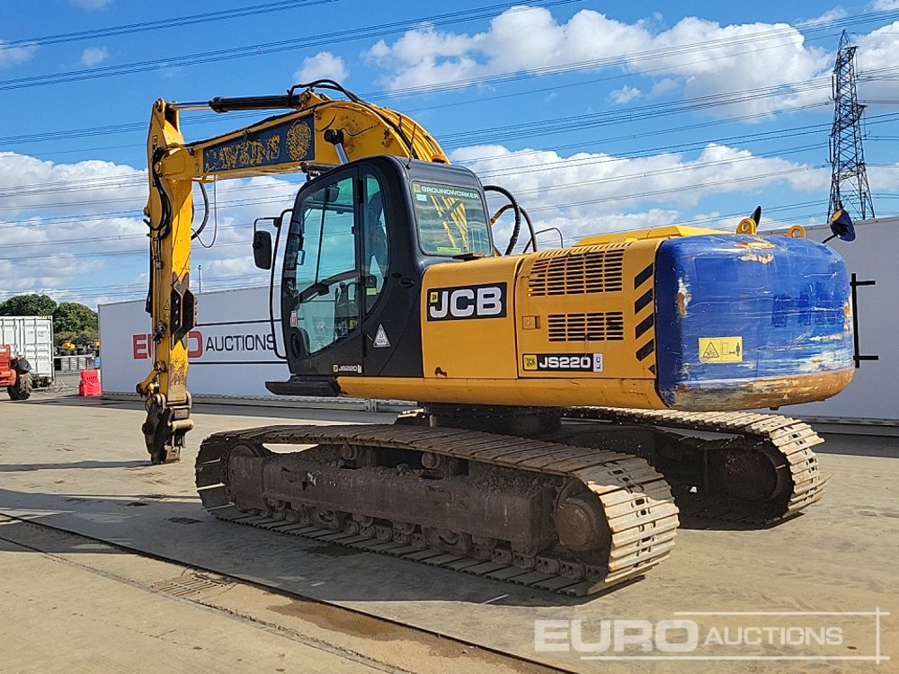 2011 JCB JS220LC - Paletli ekskavatör: fotoğraf 3 2011 JCB JS220LC - Paletli ekskavatör: fotoğraf 3