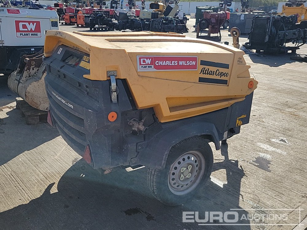 2012 Atlas Copco XAS37 - Hava kompresörü: fotoğraf 5 2012 Atlas Copco XAS37 - Hava kompresörü: fotoğraf 5