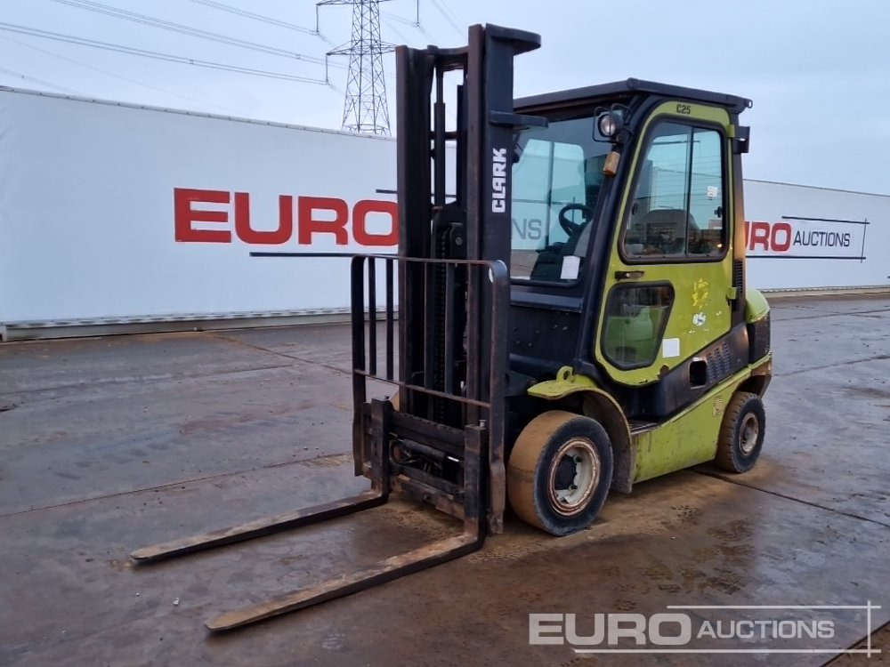 2012 Clark G25D - Forklift: fotoğraf 1 2012 Clark G25D - Forklift: fotoğraf 1