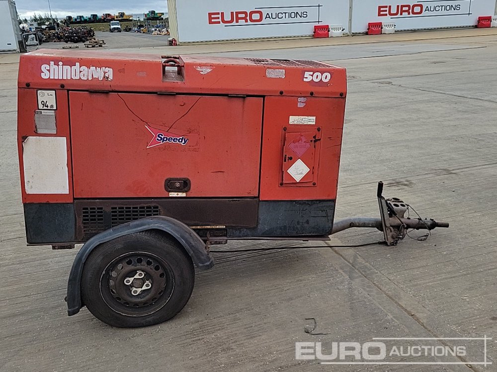 Elektrikli jeneratör 2012 Shindaiwa DGW500DM: fotoğraf 6