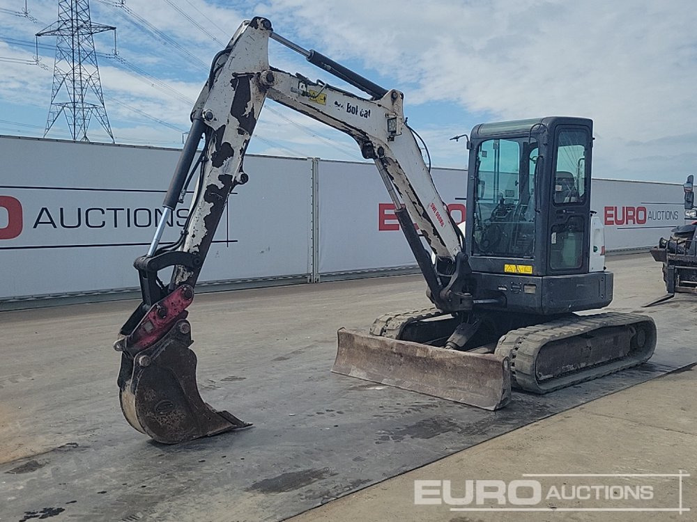 2013 Bobcat E45EM - Mini ekskavatör: fotoğraf 1 2013 Bobcat E45EM - Mini ekskavatör: fotoğraf 1