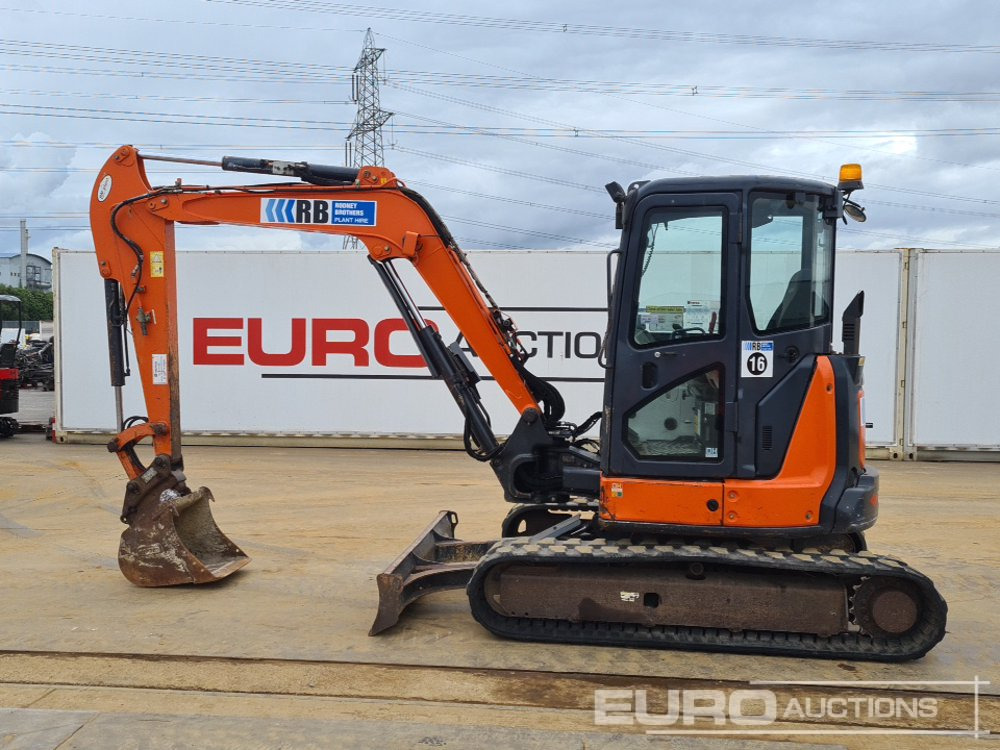 2013 Hitachi ZX55U-5A CLR - Mini ekskavatör: fotoğraf 2 2013 Hitachi ZX55U-5A CLR - Mini ekskavatör: fotoğraf 2