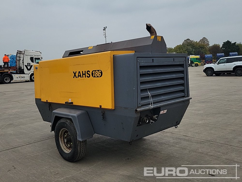 2014 Atlas Copco XAHS186 - Hava kompresörü: fotoğraf 3 2014 Atlas Copco XAHS186 - Hava kompresörü: fotoğraf 3