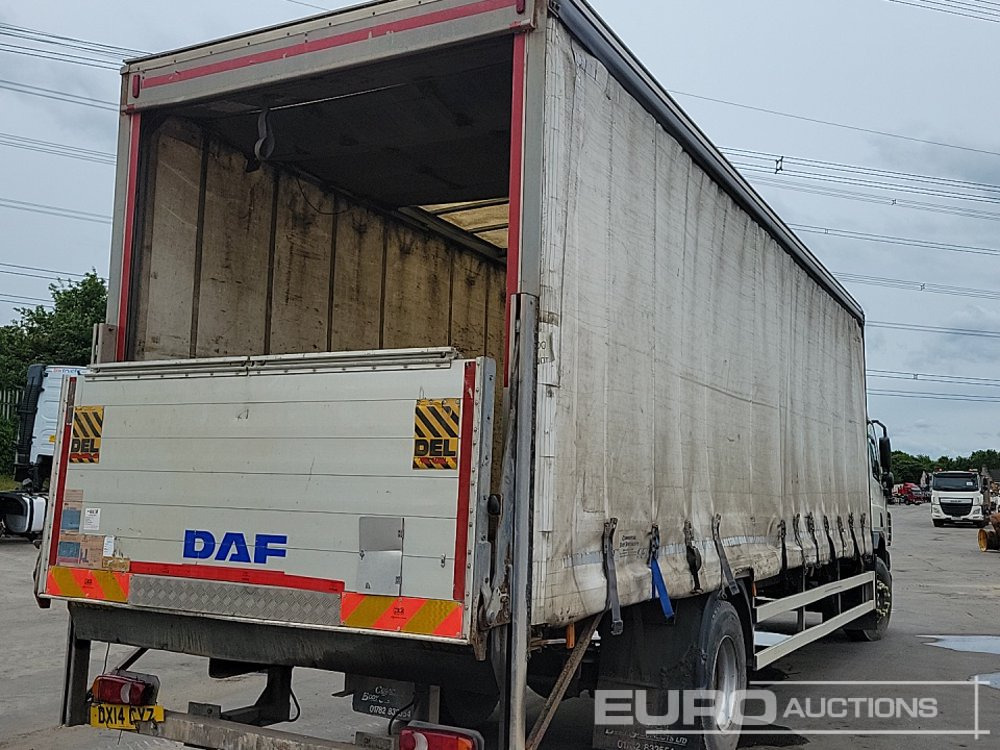 2014 DAF CF65.220 - Tenteli kamyon: fotoğraf 5 2014 DAF CF65.220 - Tenteli kamyon: fotoğraf 5