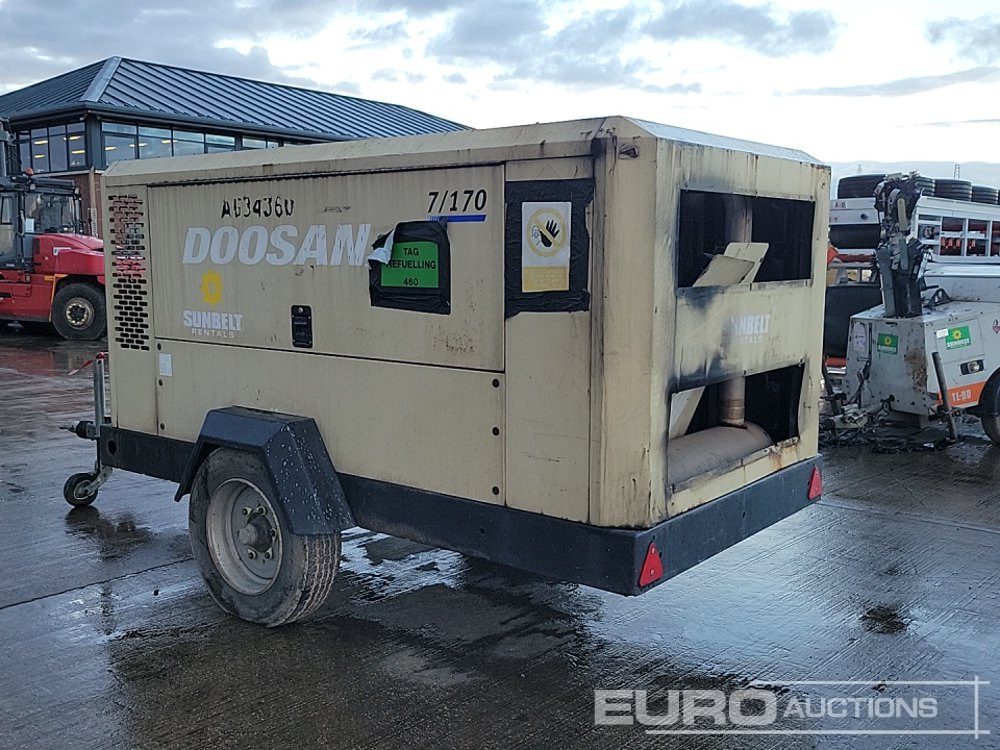 2014 Doosan 7170 - Hava kompresörü: fotoğraf 3 2014 Doosan 7170 - Hava kompresörü: fotoğraf 3