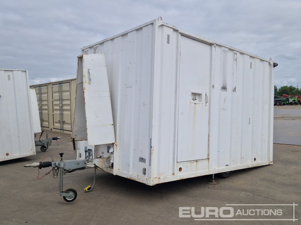 2014 Ground Hog Single Axle Welfare Unit, W/C, 6kVA Generator (Cannot Be Reconsigned) - Yük konteyner: fotoğraf 1 2014 Ground Hog Single Axle Welfare Unit, W/C, 6kVA Generator (Cannot Be Reconsigned) - Yük konteyner: fotoğraf 1