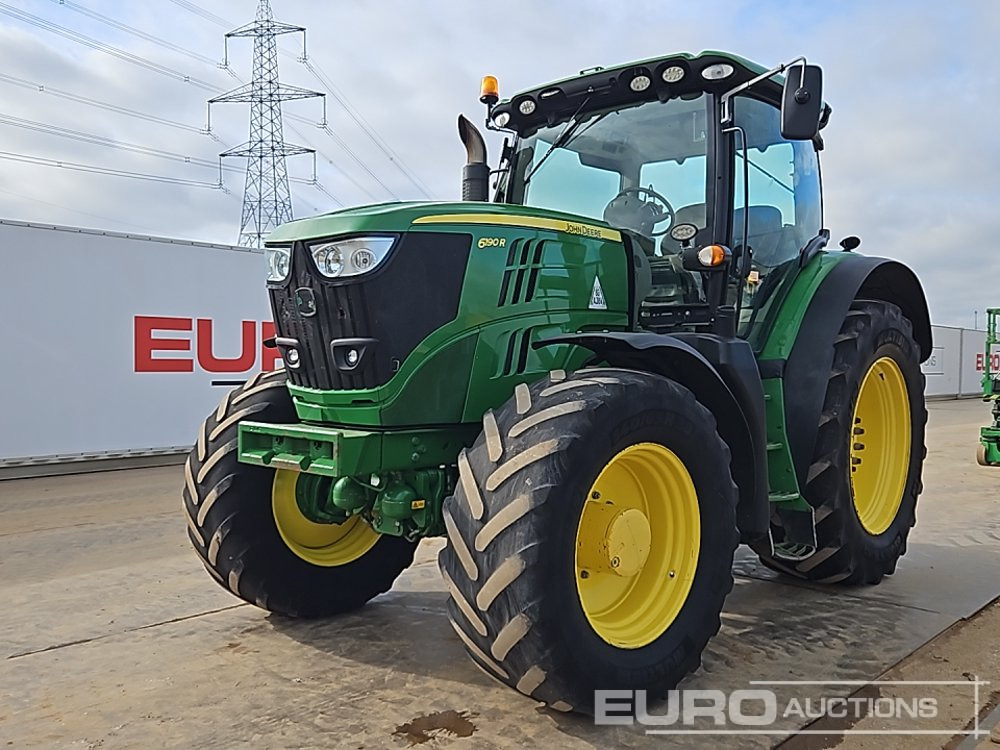 2014 John Deere 6190R - Traktör: fotoğraf 1 2014 John Deere 6190R - Traktör: fotoğraf 1