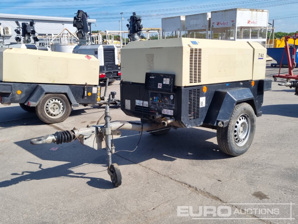 2015 Doosan 741 - Hava kompresörü: fotoğraf 1 2015 Doosan 741 - Hava kompresörü: fotoğraf 1