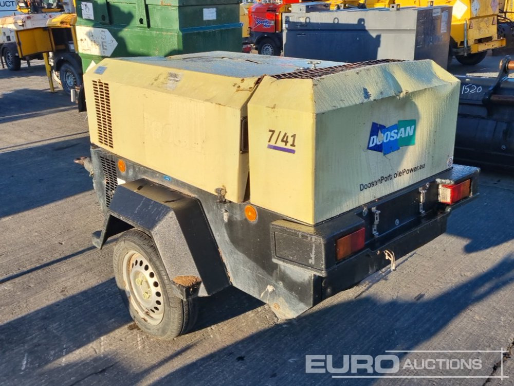 2015 Doosan 741 - Hava kompresörü: fotoğraf 3 2015 Doosan 741 - Hava kompresörü: fotoğraf 3