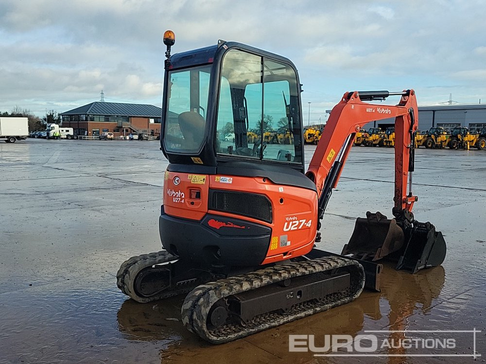 2015 Kubota U27-4 - Mini ekskavatör: fotoğraf 5 2015 Kubota U27-4 - Mini ekskavatör: fotoğraf 5