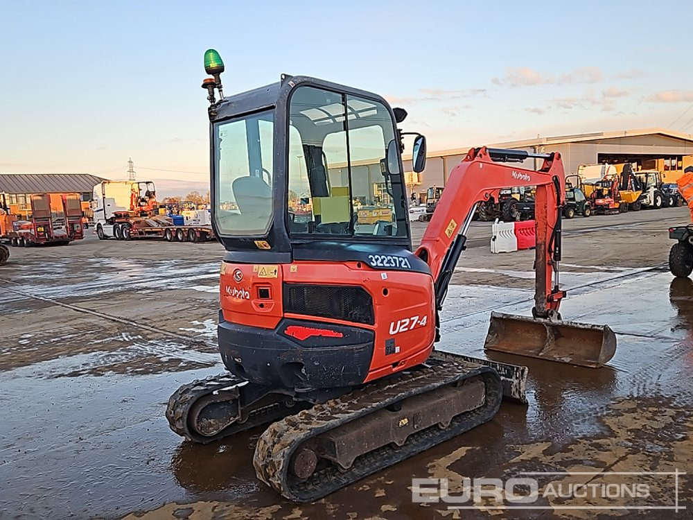 2015 Kubota U27-4 - Mini ekskavatör: fotoğraf 5 2015 Kubota U27-4 - Mini ekskavatör: fotoğraf 5