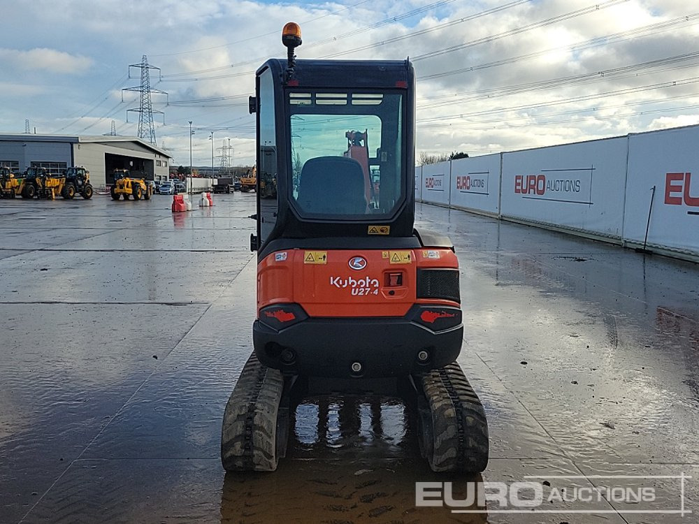 2015 Kubota U27-4 - Mini ekskavatör: fotoğraf 4 2015 Kubota U27-4 - Mini ekskavatör: fotoğraf 4