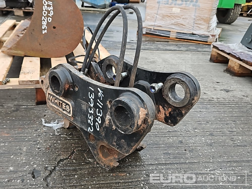 2015 Whites Hydraulic Double Lock QH 55mm Pin to suit 8-10 Ton Excavator - Çabuk bağlantı: fotoğraf 3 2015 Whites Hydraulic Double Lock QH 55mm Pin to suit 8-10 Ton Excavator - Çabuk bağlantı: fotoğraf 3