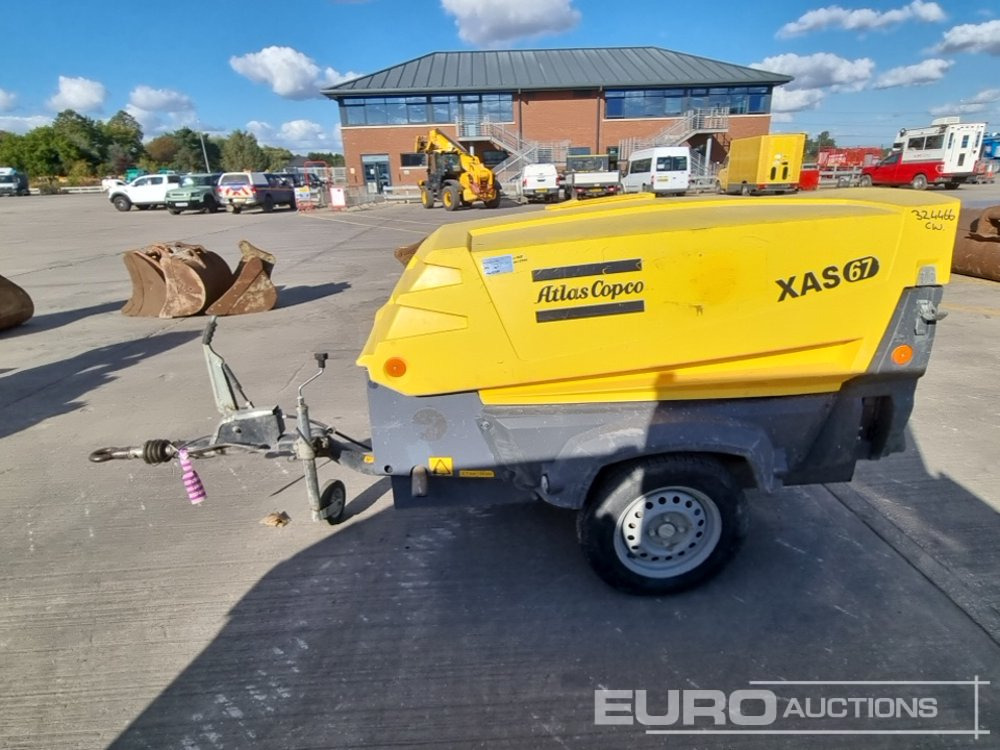 2016 Atlas Copco XAS67KD - Hava kompresörü: fotoğraf 2 2016 Atlas Copco XAS67KD - Hava kompresörü: fotoğraf 2