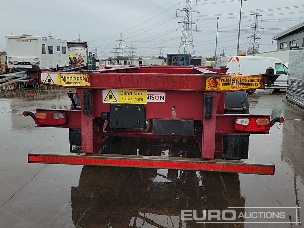 2016 Dennison MF16SK0 - Konteynır taşıyıcı/ Yedek karoser dorse: fotoğraf 4 2016 Dennison MF16SK0 - Konteynır taşıyıcı/ Yedek karoser dorse: fotoğraf 4