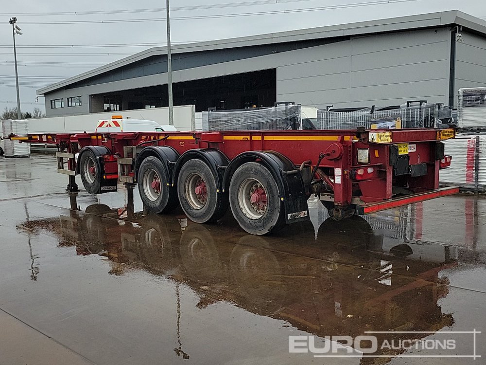 2016 Dennison MF16SK0 - Konteynır taşıyıcı/ Yedek karoser dorse: fotoğraf 3 2016 Dennison MF16SK0 - Konteynır taşıyıcı/ Yedek karoser dorse: fotoğraf 3