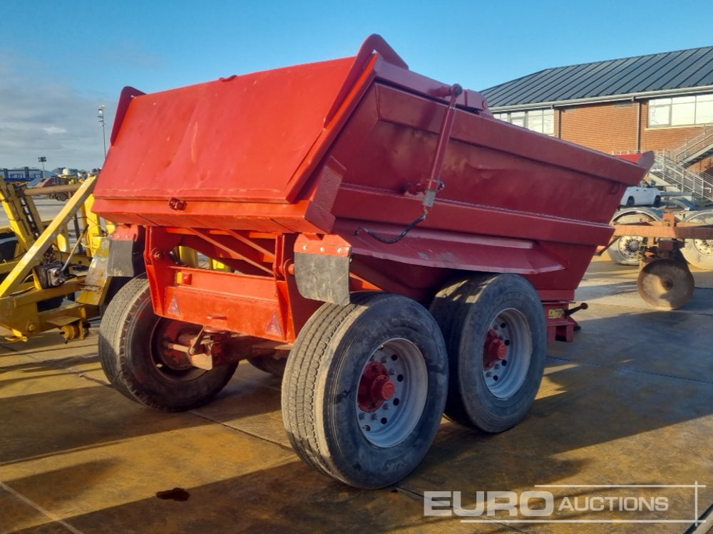 2016 Herbst Twin Axle Draw Bar Dump Trailer, Hydraulic Tailgate - Traktör römorku: fotoğraf 5 2016 Herbst Twin Axle Draw Bar Dump Trailer, Hydraulic Tailgate - Traktör römorku: fotoğraf 5