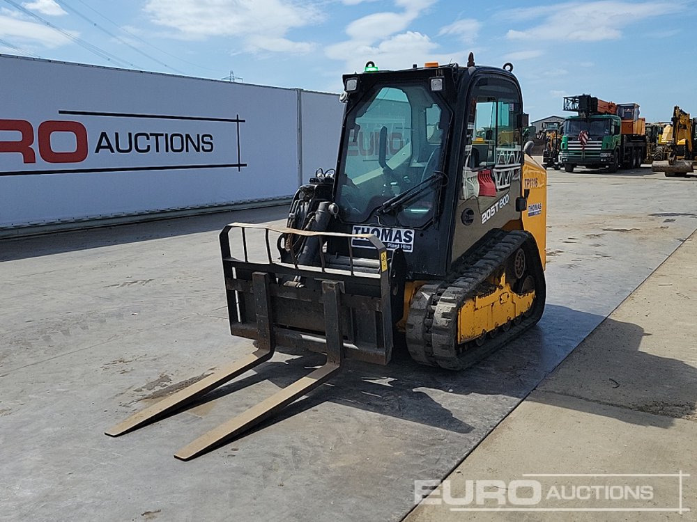 2016 JCB 205T - Mini yükleyici: fotoğraf 1 2016 JCB 205T - Mini yükleyici: fotoğraf 1