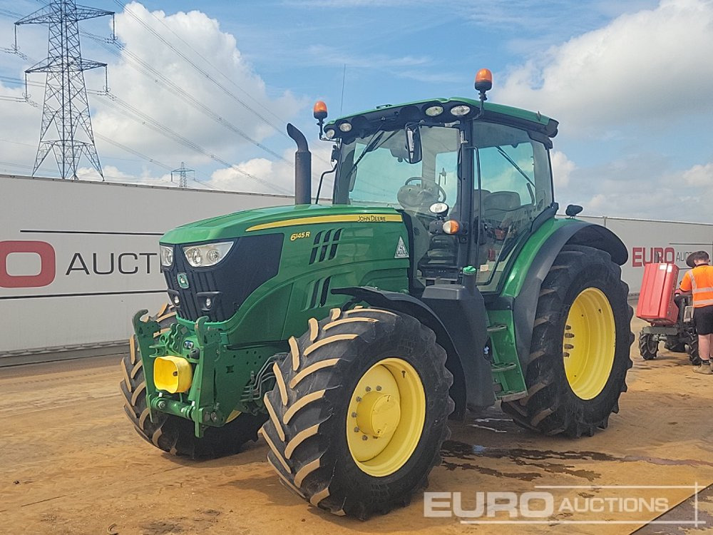 2016 John Deere 6145R - Traktör: fotoğraf 1 2016 John Deere 6145R - Traktör: fotoğraf 1