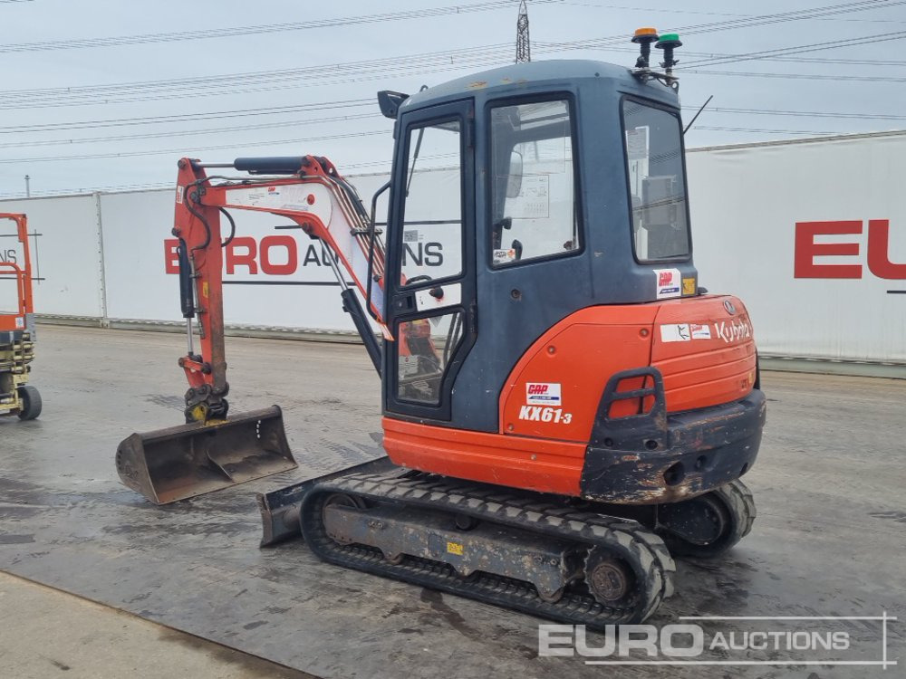 2016 Kubota KX61-3 - Mini ekskavatör: fotoğraf 3 2016 Kubota KX61-3 - Mini ekskavatör: fotoğraf 3