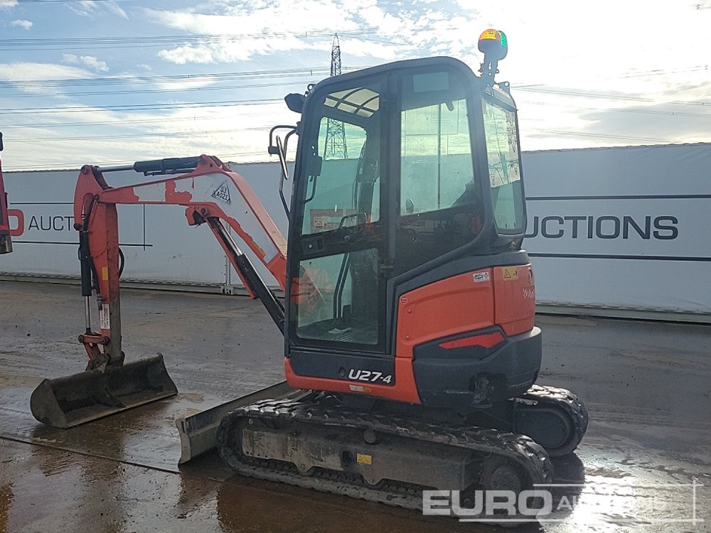 2016 Kubota U27-4 - Mini ekskavatör: fotoğraf 3 2016 Kubota U27-4 - Mini ekskavatör: fotoğraf 3