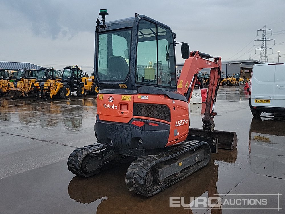 2016 Kubota U27-4 - Mini ekskavatör: fotoğraf 5 2016 Kubota U27-4 - Mini ekskavatör: fotoğraf 5