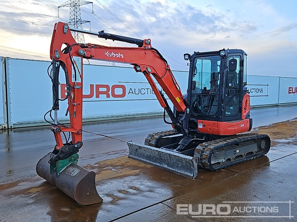 2016 Kubota U48-4 - Mini ekskavatör: fotoğraf 1 2016 Kubota U48-4 - Mini ekskavatör: fotoğraf 1