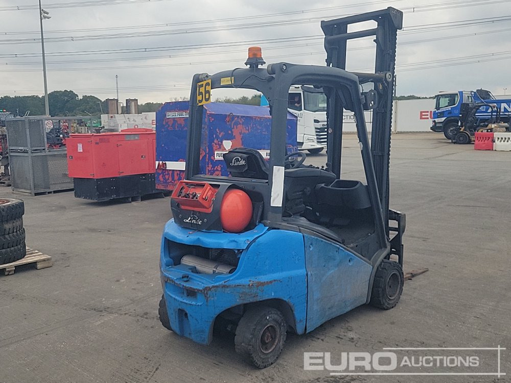 2016 Linde H20T-01 - LPG forklift: fotoğraf 5 2016 Linde H20T-01 - LPG forklift: fotoğraf 5