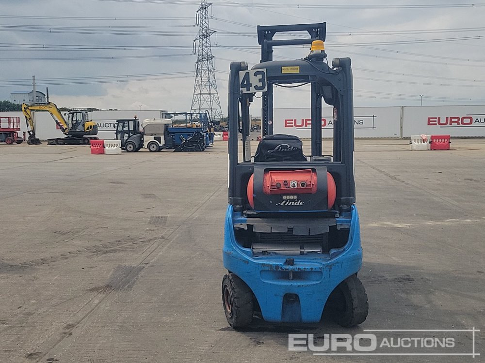 2016 Linde H20T-01 - LPG forklift: fotoğraf 4 2016 Linde H20T-01 - LPG forklift: fotoğraf 4
