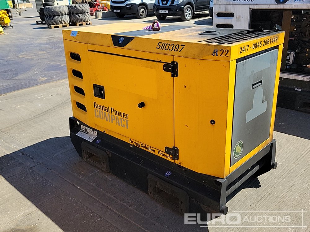 2016 SDMO R22C3 - Elektrikli jeneratör: fotoğraf 1 2016 SDMO R22C3 - Elektrikli jeneratör: fotoğraf 1