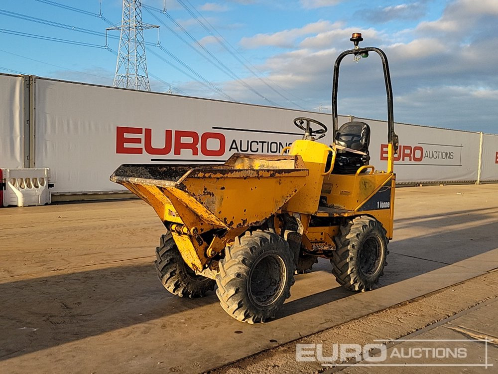 2016 Thwaites 1 Ton - Mini damperli kamyon: fotoğraf 1 2016 Thwaites 1 Ton - Mini damperli kamyon: fotoğraf 1