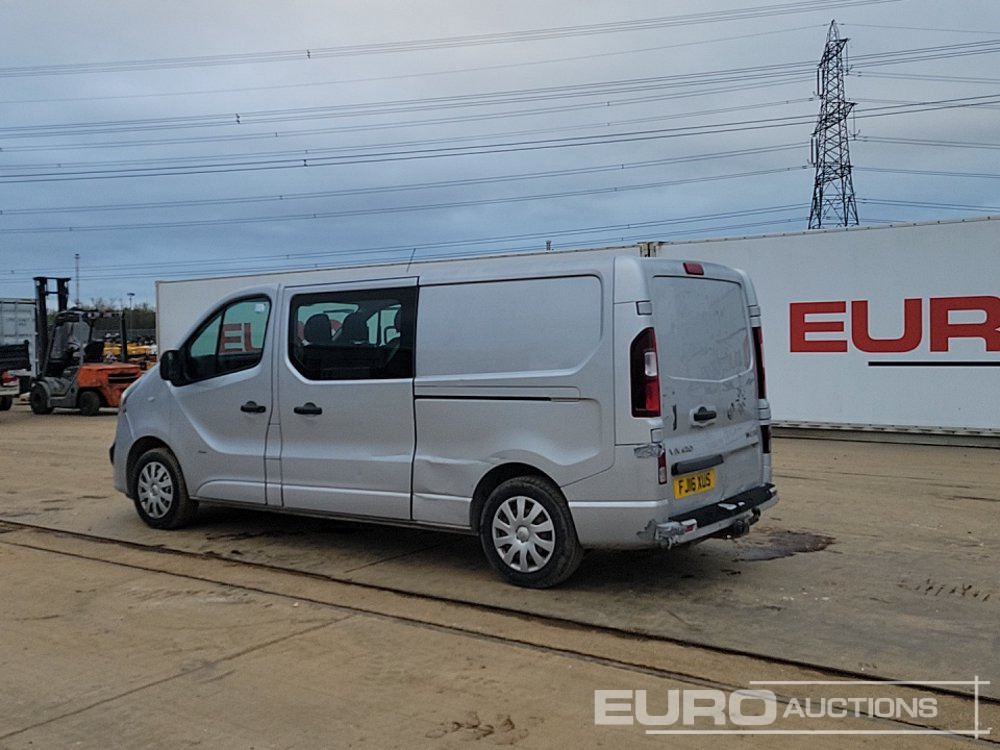 2016 Vauxhall Vivaro 2900 - Panelvan, Çift kabin kamyonet: fotoğraf 3 2016 Vauxhall Vivaro 2900 - Panelvan, Çift kabin kamyonet: fotoğraf 3