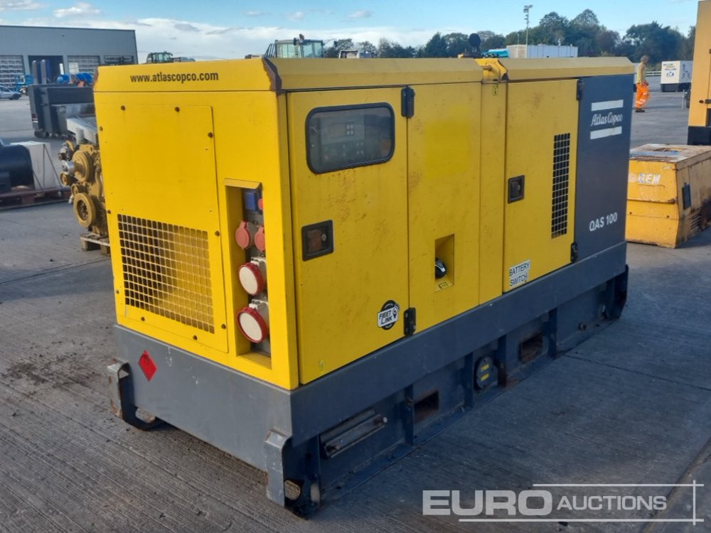 2017 Atlas Copco QAS 100 - Elektrikli jeneratör: fotoğraf 1 2017 Atlas Copco QAS 100 - Elektrikli jeneratör: fotoğraf 1