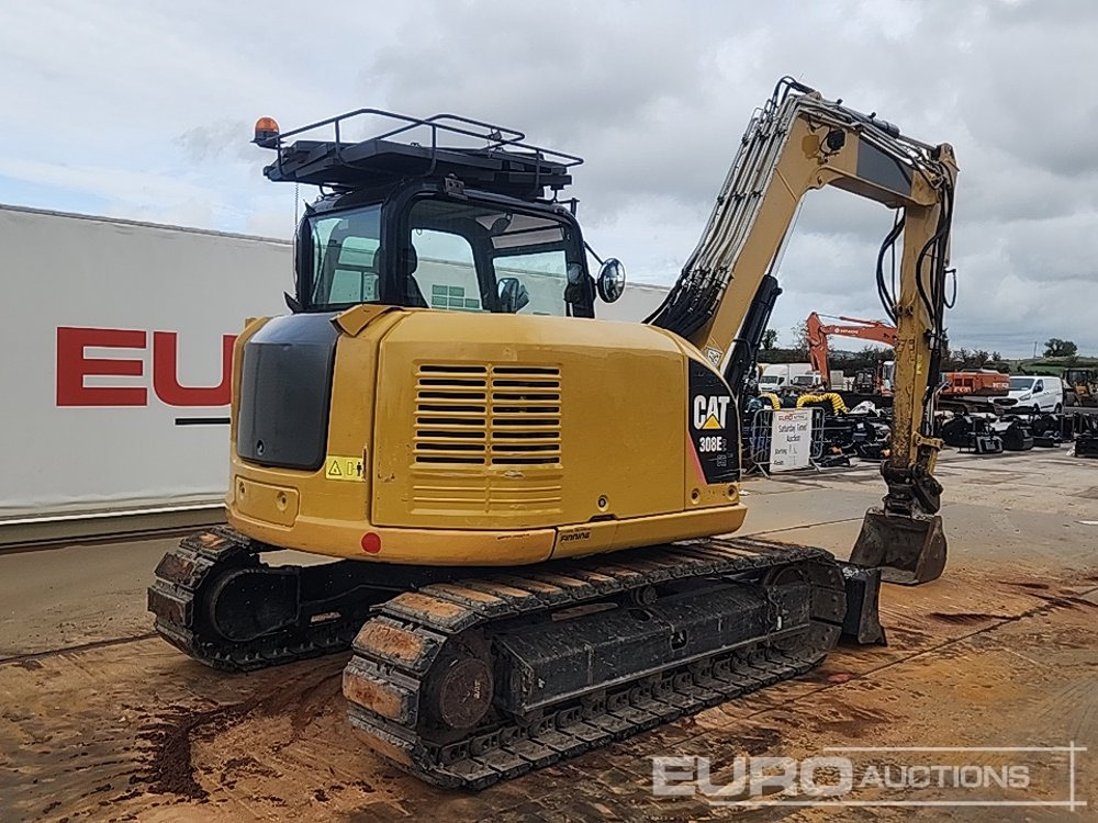 2017 CAT 308E2CR - Mini ekskavatör: fotoğraf 5 2017 CAT 308E2CR - Mini ekskavatör: fotoğraf 5