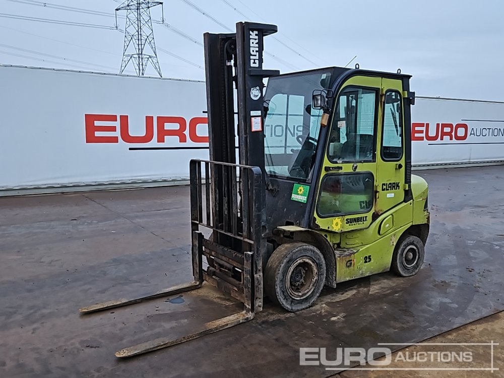 2017 Clark GTS25D - Forklift: fotoğraf 1 2017 Clark GTS25D - Forklift: fotoğraf 1