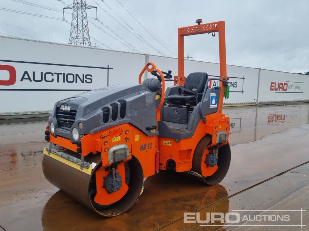 2017 Hamm HD12VV - Silindir makinesi: fotoğraf 1 2017 Hamm HD12VV - Silindir makinesi: fotoğraf 1