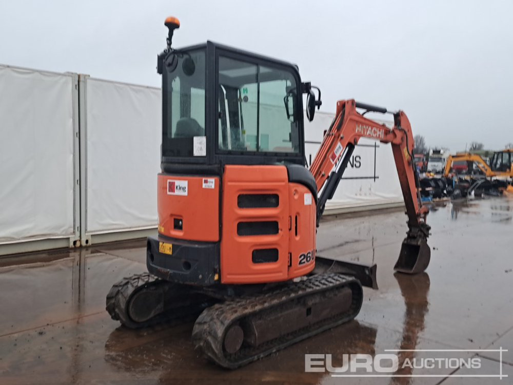 2017 Hitachi ZX26U-5A CR - Mini ekskavatör: fotoğraf 5 2017 Hitachi ZX26U-5A CR - Mini ekskavatör: fotoğraf 5