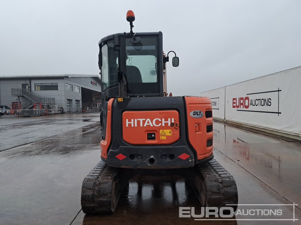 2017 Hitachi ZX55U-5A CLR - Mini ekskavatör: fotoğraf 4 2017 Hitachi ZX55U-5A CLR - Mini ekskavatör: fotoğraf 4