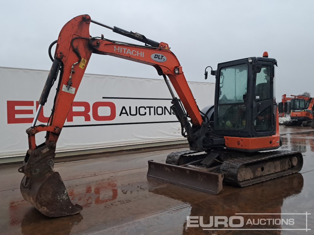 2017 Hitachi ZX55U-5A CLR - Mini ekskavatör: fotoğraf 1 2017 Hitachi ZX55U-5A CLR - Mini ekskavatör: fotoğraf 1