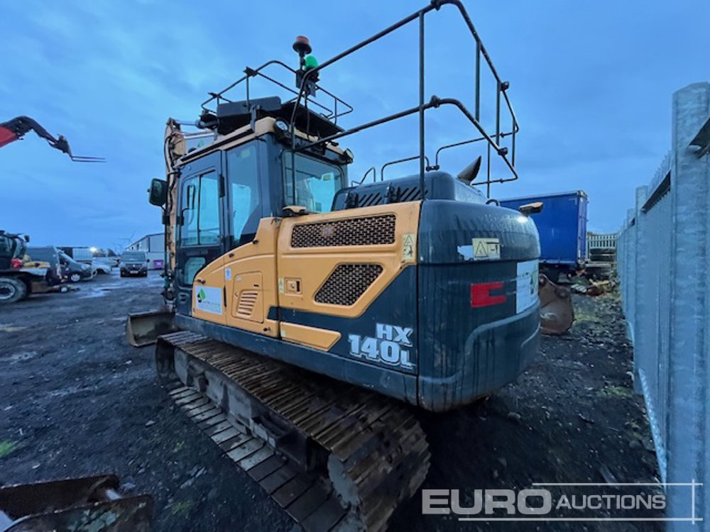 2017 Hyundai HX140L - Paletli ekskavatör: fotoğraf 3 2017 Hyundai HX140L - Paletli ekskavatör: fotoğraf 3