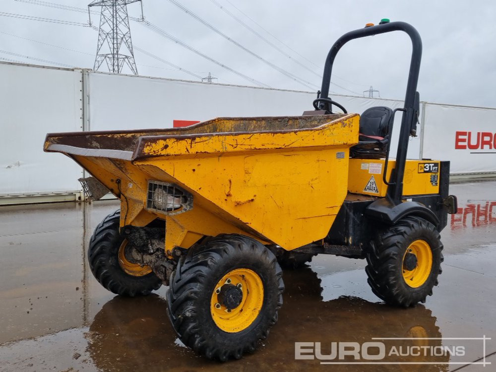2017 JCB 3TFT - Mini damperli kamyon: fotoğraf 1 2017 JCB 3TFT - Mini damperli kamyon: fotoğraf 1