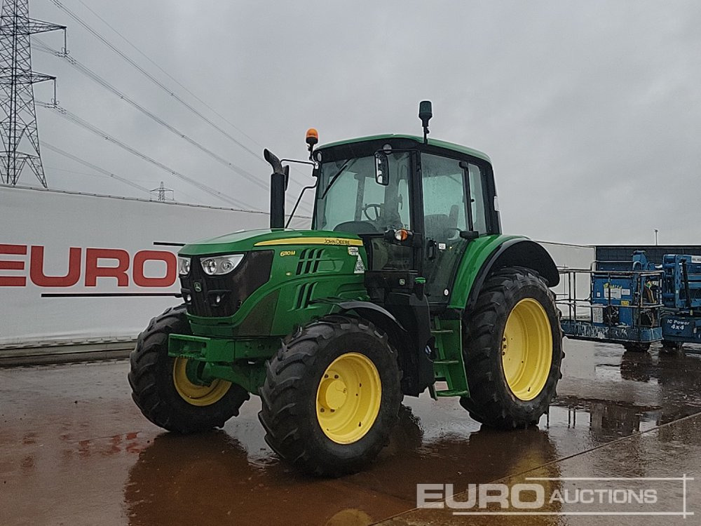 2017 John Deere 6110M - Traktör: fotoğraf 1 2017 John Deere 6110M - Traktör: fotoğraf 1